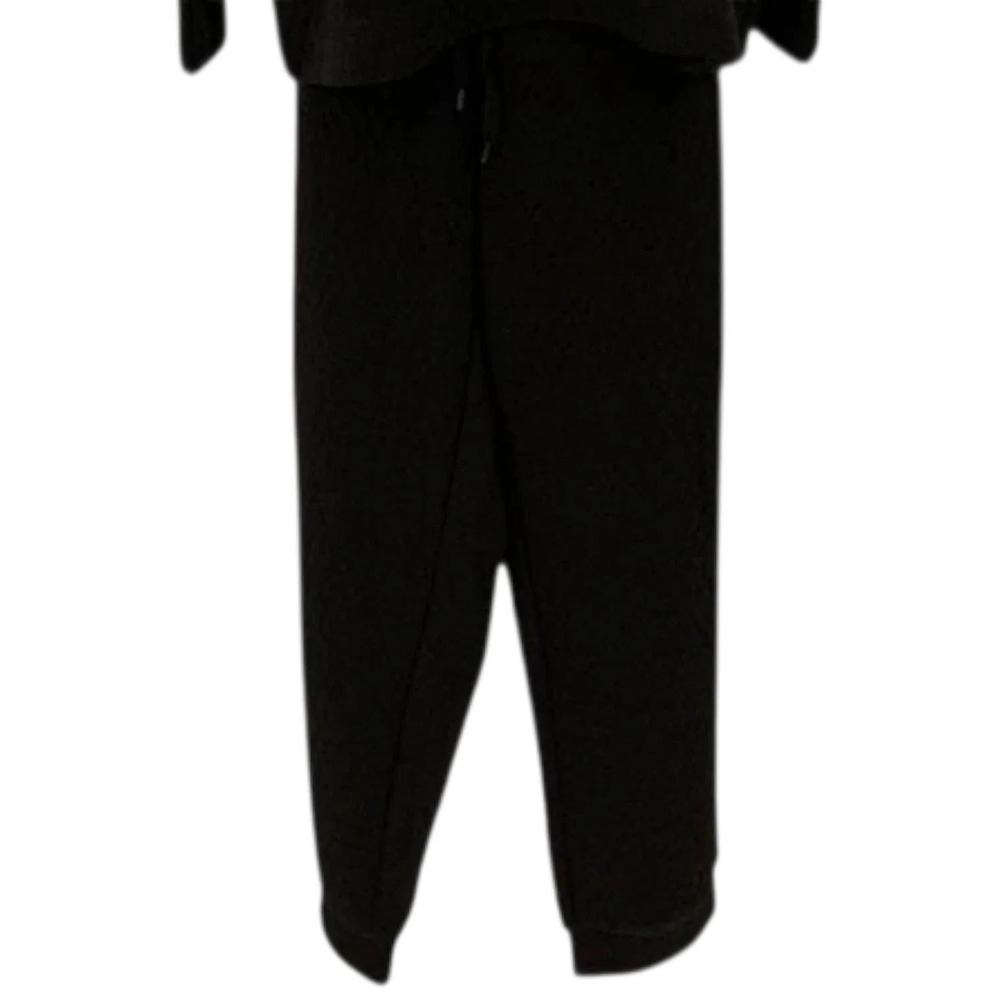 Comfort Code Women's Quilted Knit Jogger Black - Regular